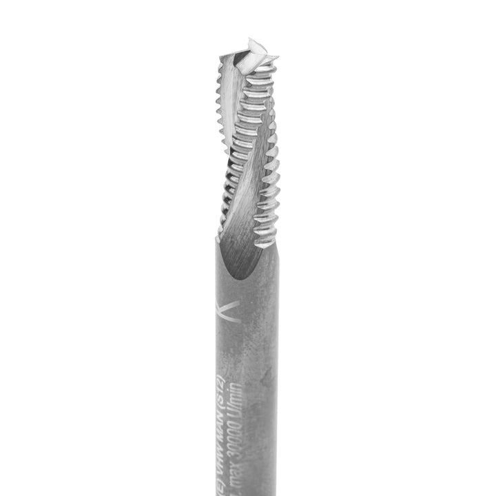 ENT 20700 Schruppfräser VHW, Durchmesser (D) 8 mm, NL 22 mm, Z3, GL 70 mm, Rechtslauf / positiv D=8