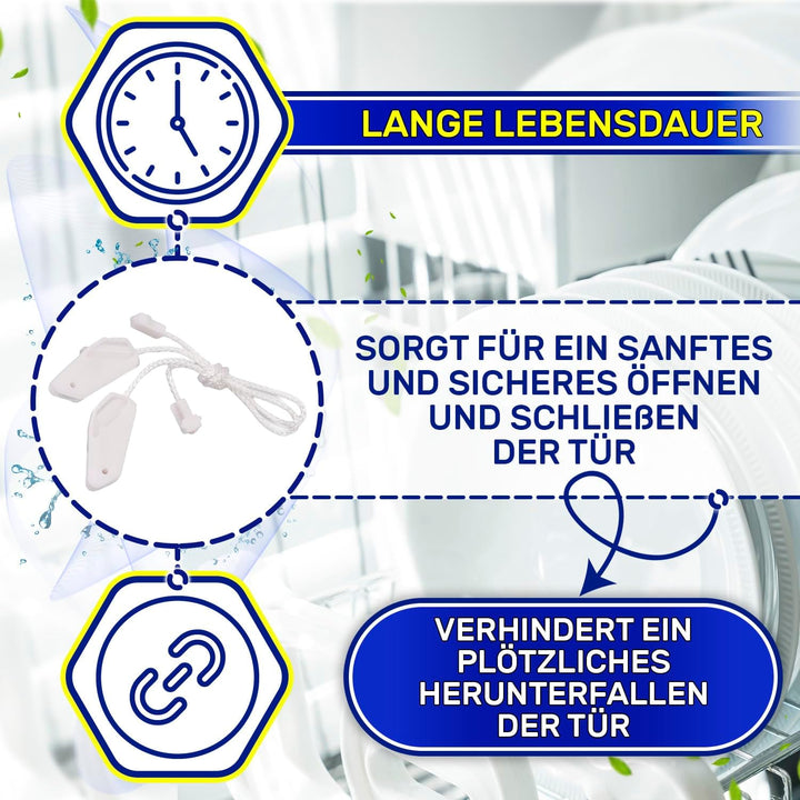 2 Stück Kabel für die Tür des Geschirrspüler mit Originalcode 00611370 611370 für Bosch Spülmaschine