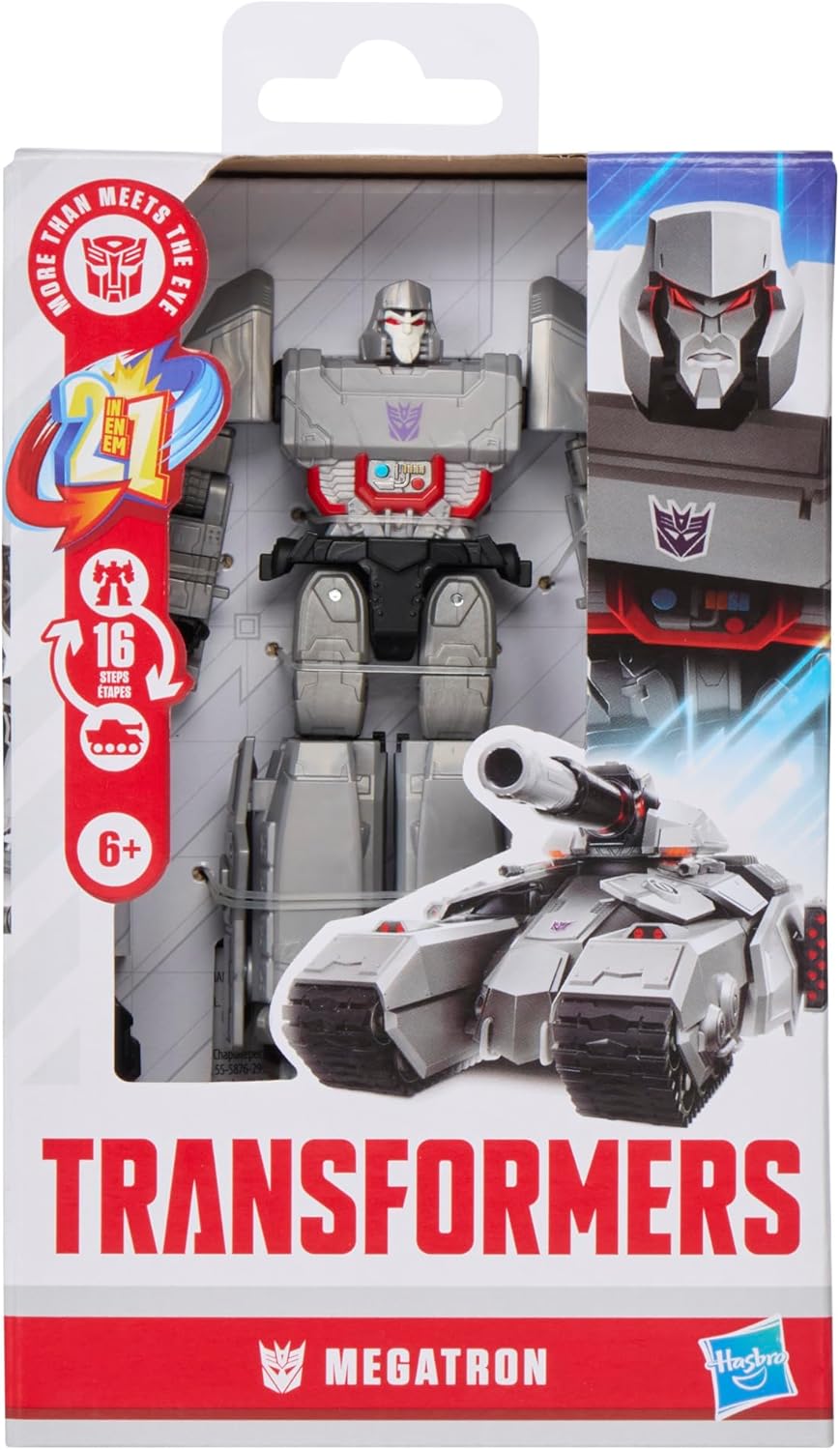 Transformers Prime Changers Megatron Action-Figur, lässt Sich vom Roboterspielzeug in einen Spielzeu