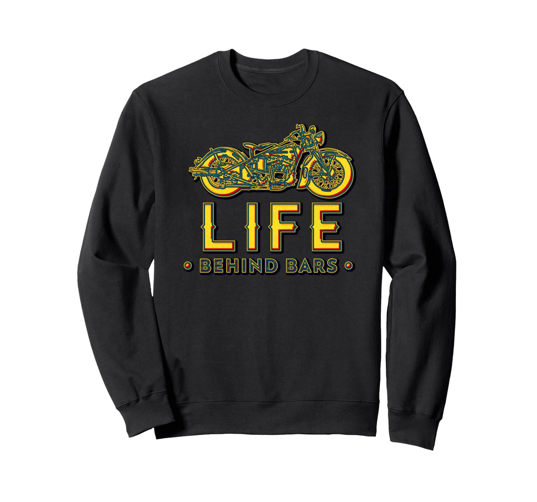 Leben hinter Gittern Motorrad Biker Sweatshirt