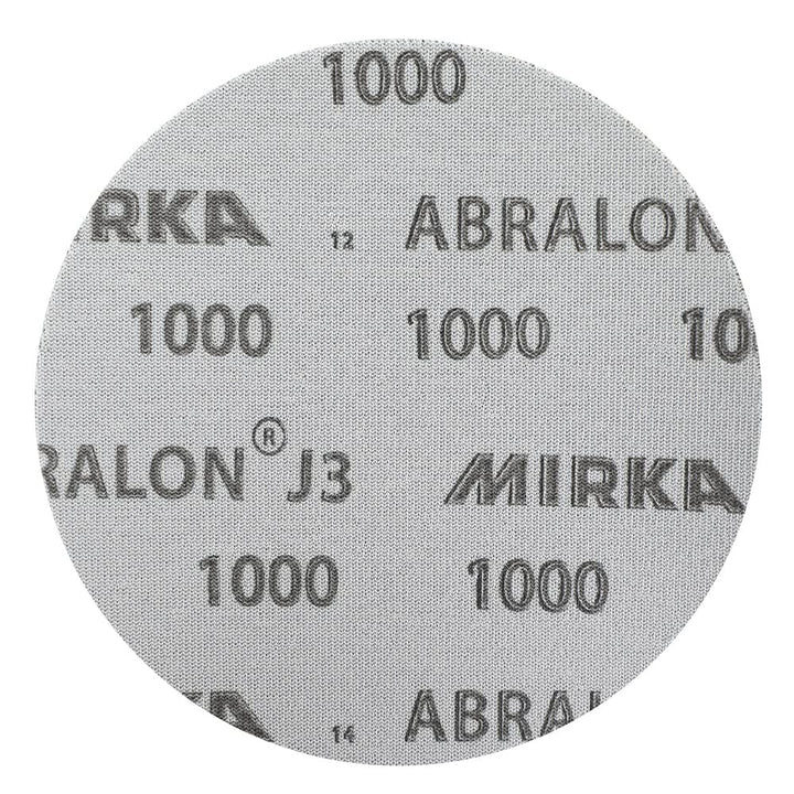 Mirka Abralon J3 Schleifpad Polierpad 77mm 1000 Körnung, 20/Pack, zum Schleifen und Polieren von Lac