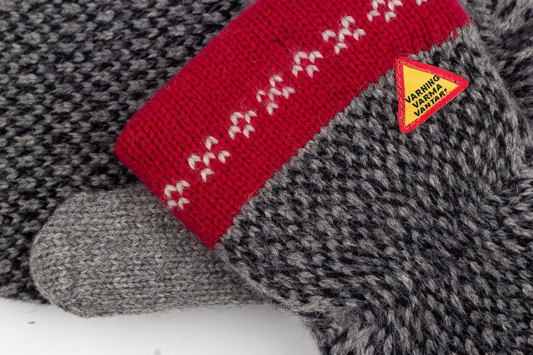 ÖJBRO VANTFABRIK Fäustlinge 4 Lagen 100% Merinowolle versch. Modelle, Grösse S-L (6-11) Handschuhe S