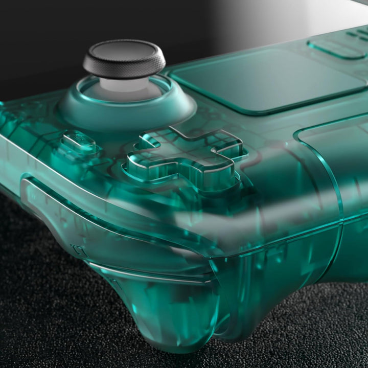 eXtremeRate Ersatz Full Case&amp;Tasten Set für Steam Deck, DIY-Gehäuse Fronthülle/Rückplatte/Trigger D-