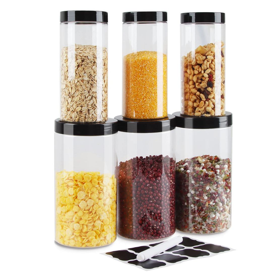Aufbewahrungsbox Küche, Aufbewahrungsbox mit Deckel Küche, Vorratsdosen 3 Set 1000ml & 3 Set 500ml z