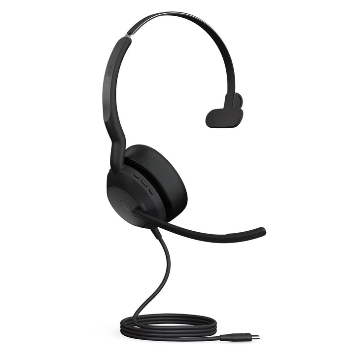 Jabra Evolve2 50 - Kabelgebundenes Mono-Headset mit Jabra Air Comfort - Mikrofone mit aktiver Geräus