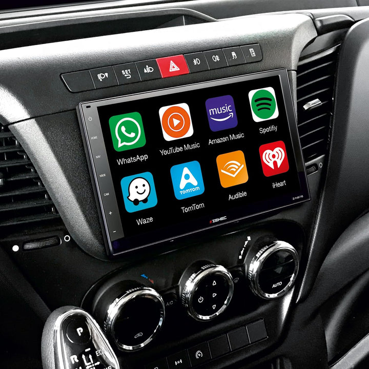 ZENEC Z-N976 – 2-Din Autoradio, Multimediasystem mit 9“/22,9 cm Touchscreen, Mediencenter mit DAB+,