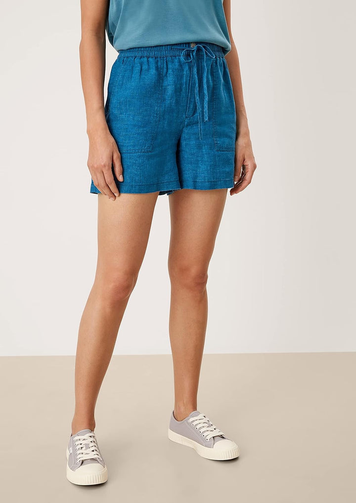 s.Oliver Damen Shorts 34 Petrol 68w9, 34 Petrol 68w9