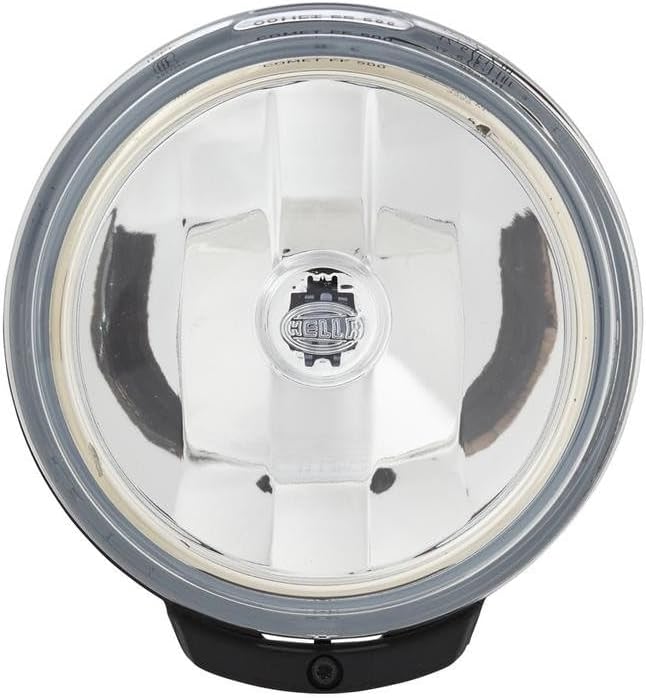 HELLA - FF/Halogen-Fernscheinwerfersatz - Comet FF 500 - 12V - rund - Anbau - glasklare Streuscheibe