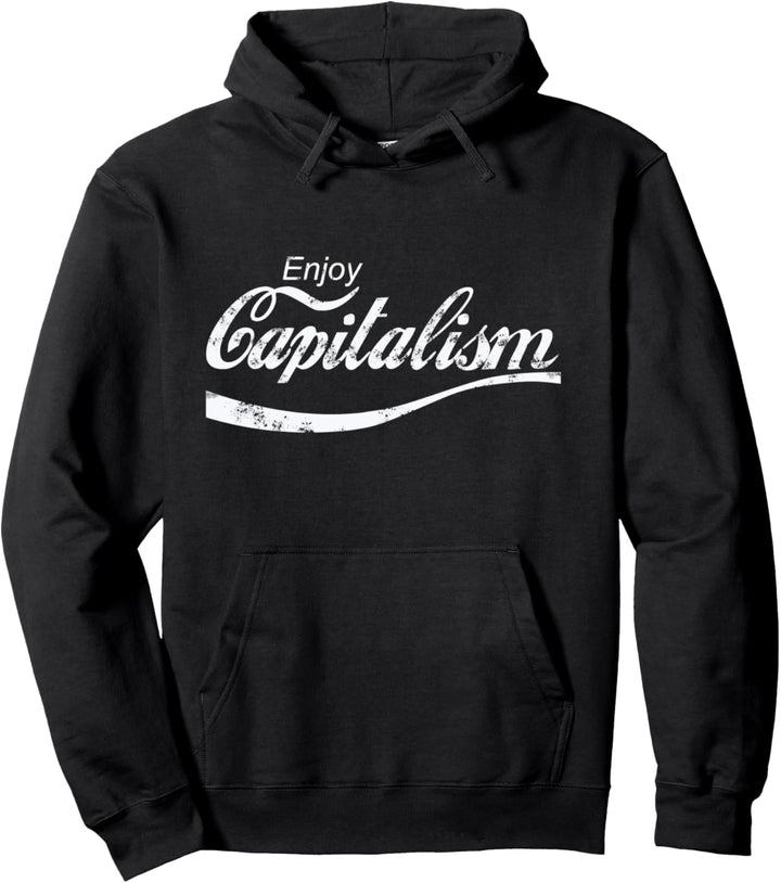 Enjoy Capitalism Unternehmer Geld Aktien Pullover Pullover Hoodie