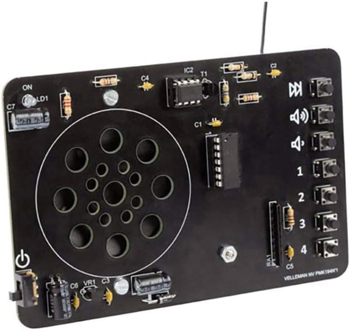 Velleman 840525 digital gesteuertes Ukw-Radio, Mini-Kit, MK194