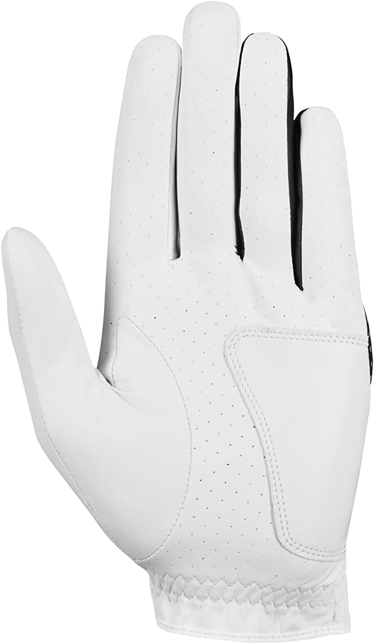 Callaway Golf Herren Weather Spann Golfhandschuh Weiss/opulenter Garten S Kadett (kurze Finger) Für
