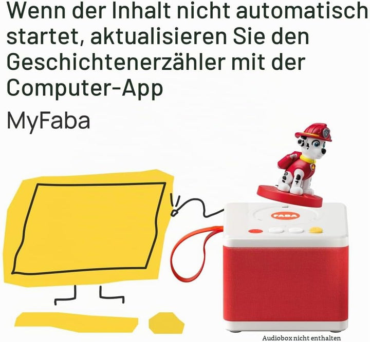 FABA Klangfigur – PAW Patrol Die Mannschaft der Welpen: Marshall – Geschichten und Klangmärchen, Jun