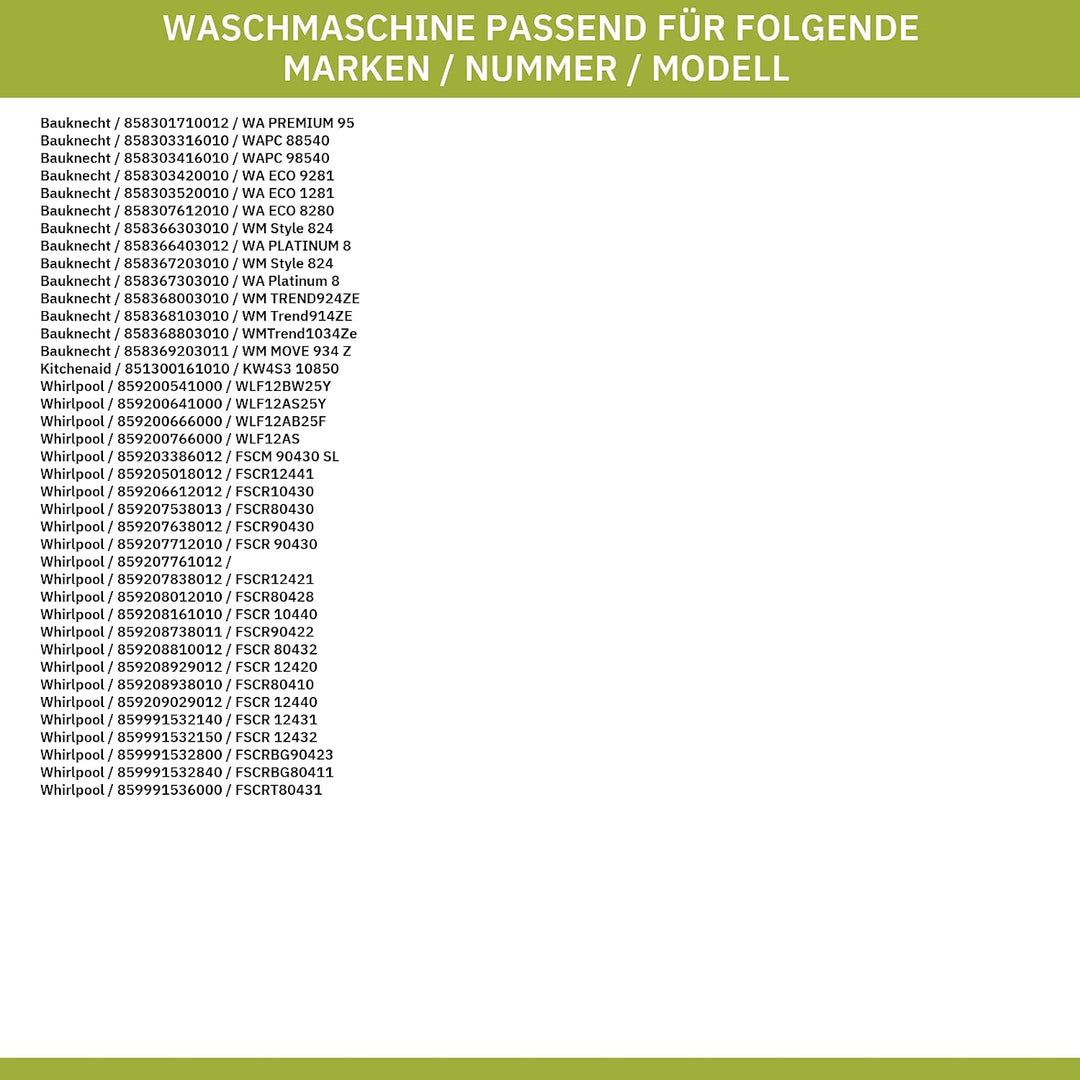 WHIRLPOOL - TÜRDICHTUNG WS, D320, D345, 68WS - 481010632438