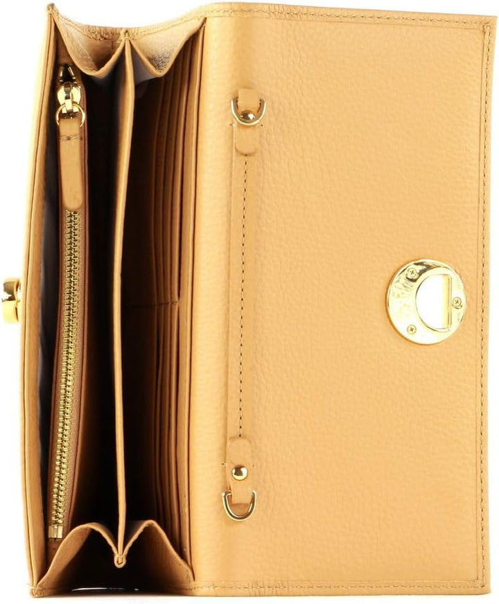 Coccinelle Liya Minibag Wallet Warm Beige