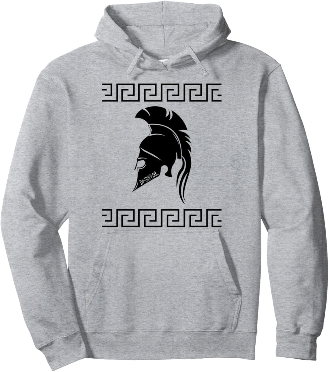 Sparta Gladiator Spartan Leonidas Helm Griechisch Molon Labe Pullover Hoodie