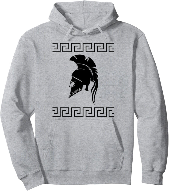 Sparta Gladiator Spartan Leonidas Helm Griechisch Molon Labe Pullover Hoodie