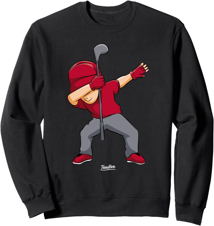 Golf Player Dabbing Sweatshirt