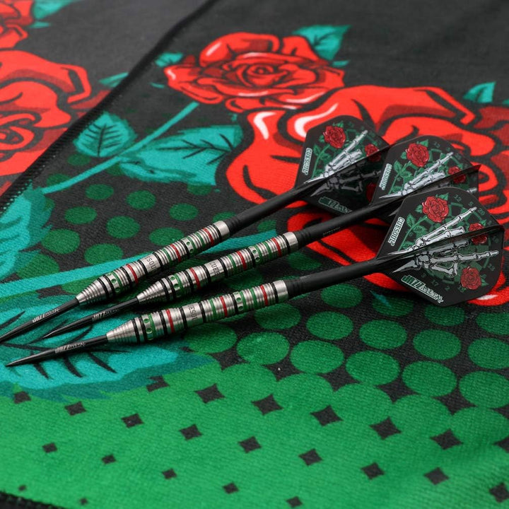 CUESOUL Jazz-Metal 21/23 / 25g Stahlspitze 90% Wolfram Dart Set mit integrierten ROST Flights CSJM-J