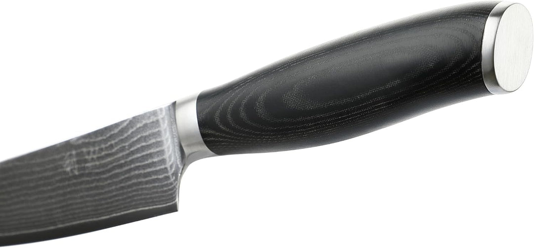 Wakoli Mikata Damast Kleines Santoku Messer 12 cm Klinge extrem scharf aus 67 Lagen I Damastmesser K