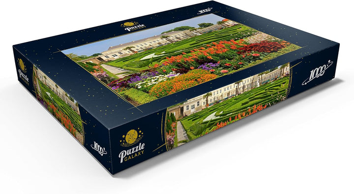 Schloss und Barockgarten im Schlosspark Herrenhausen, Hannover - Premium 1000 Teile Puzzle - MyPuzzl