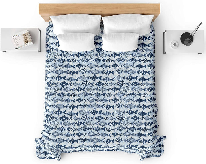 CosìCasa Tagesdecke Bettüberwurf Doppelbett - Quilt Überwurf Tagesdecke - Weich und Maschinenwaschba