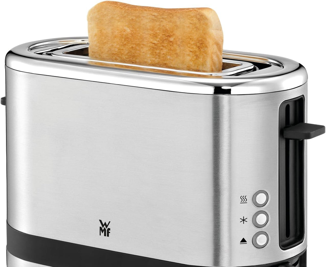 WMF Küchenminis 1-Scheiben Toaster Langschlitz XXl-Toast Brötchenaufsatz 7 Bräunungsstufen Überhitzu
