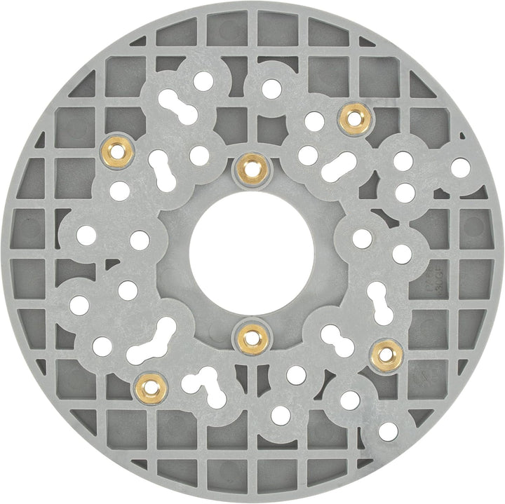 Trend Universal Trim Frästisch-Einsatzplatte, 150mm, Erweiterte Kompatibilität für 8mm Kantenfräsen,