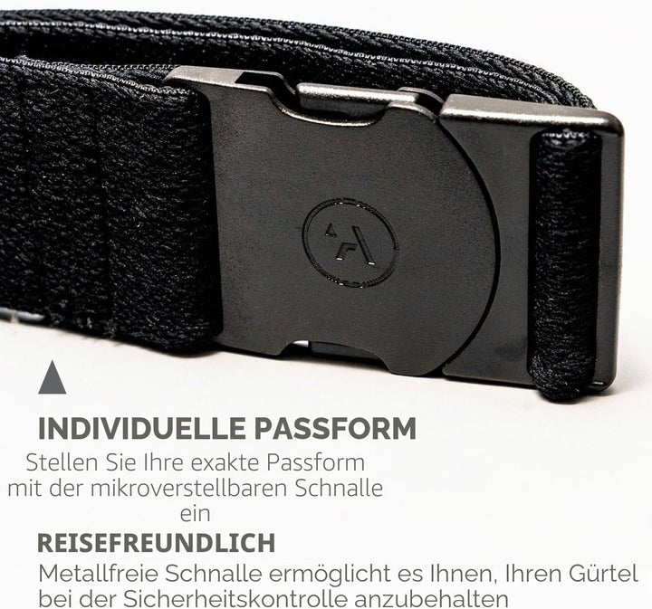 Arcade Unisex Abenteuer Gürtel (1er Pack) Einheitsgrösse Schwarz, Einheitsgröße Schwarz