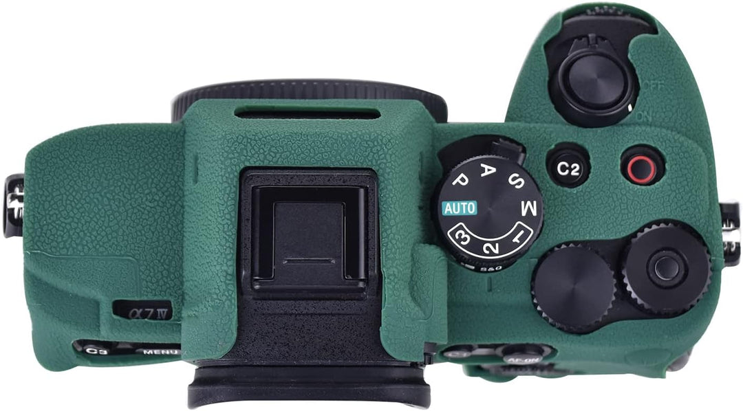 Rieibi Alpha 7 IV Digitalkamera Silikon Schutzhülle Sony A7 IV a7S III A1 Hülle Silikon Schutzhülle