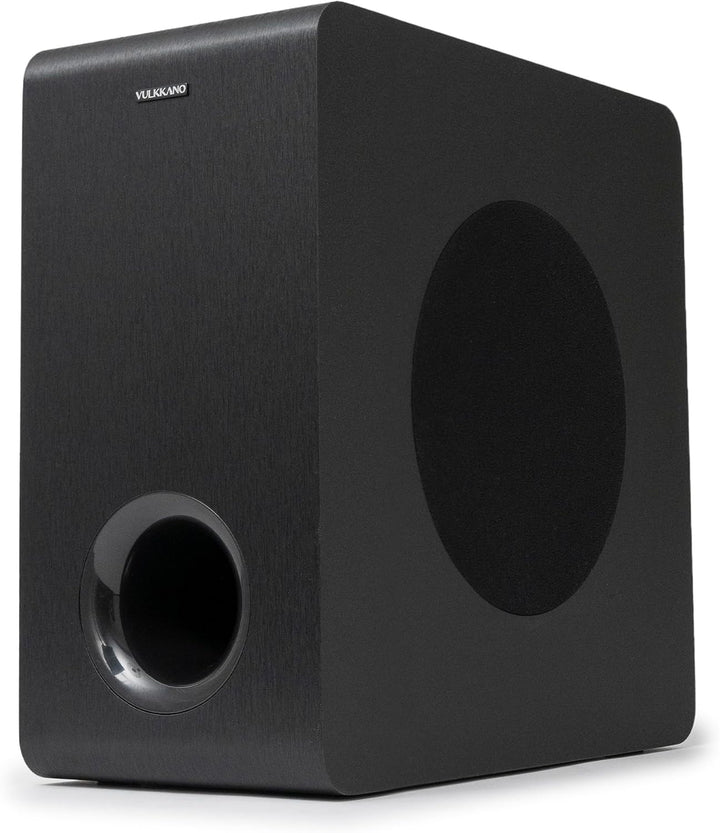 VULKKANO SUB6 MKII Kompakter aktiver Subwoofer mit 15,2 cm (6 Zoll) mit tiefem Bass und elegantem De