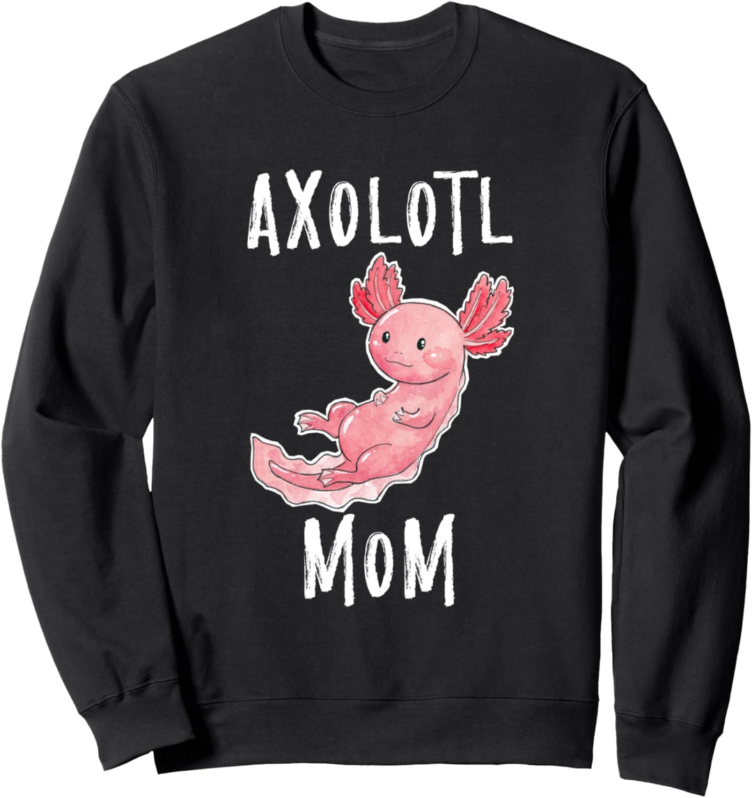 Axolotl Mom Mutter Tier Halterin Kawaii Super süsses Haustier Sweatshirt