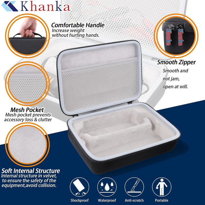 Khanka Etui für CTEK MXS 5.0/3.8/CT5 Time to Go/Powersport Ladegerät | Für CTEK MXS 5.0/3.8/CT5 Time