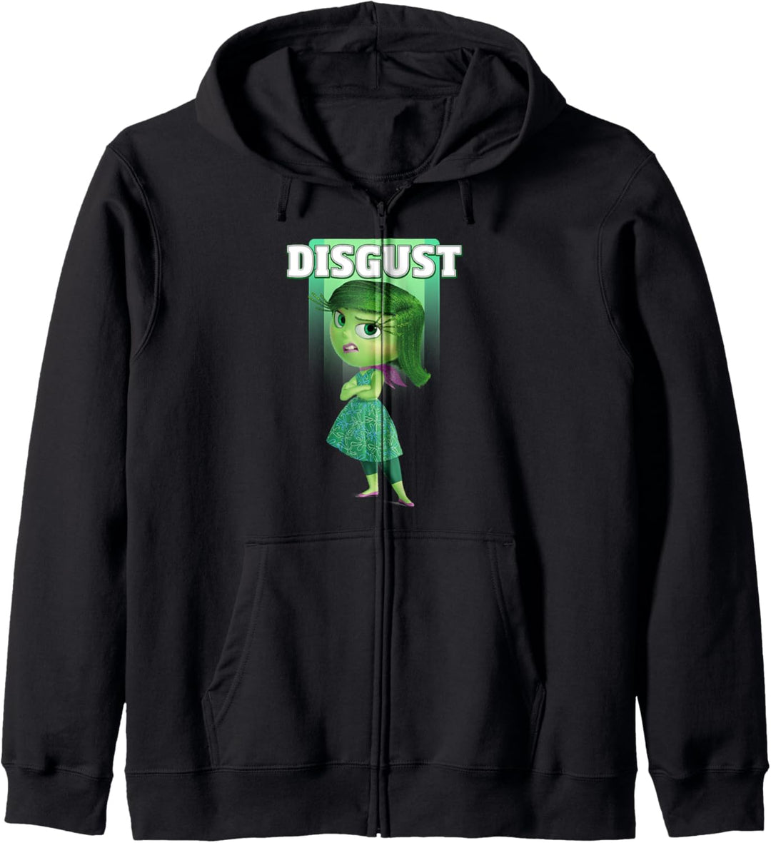 Disney Pixar Inside Out Disgust Portrait Kapuzenjacke