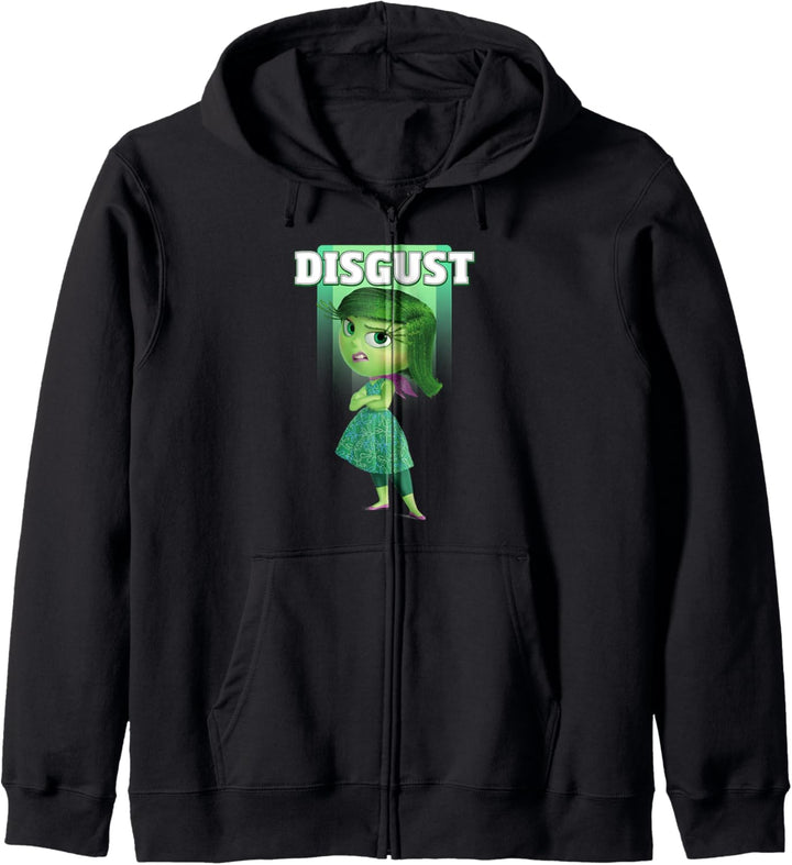 Disney Pixar Inside Out Disgust Portrait Kapuzenjacke
