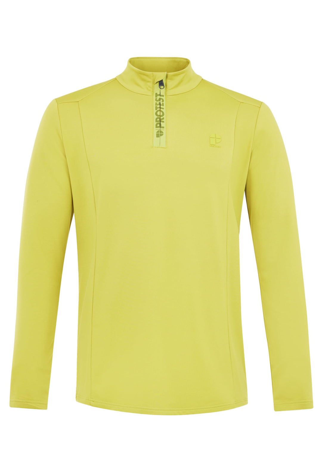 Protest Herren 1/4-reissverschluss WILL S Splitpea Green, S Splitpea Green