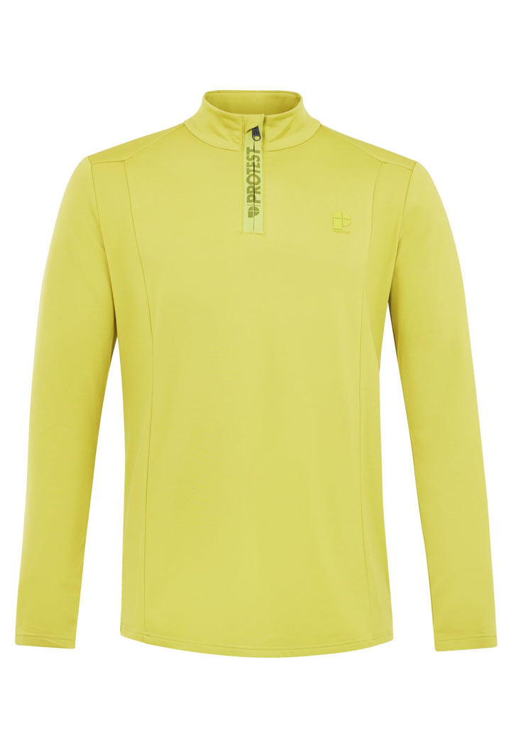 Protest Herren 1/4-reissverschluss WILL S Splitpea Green, S Splitpea Green