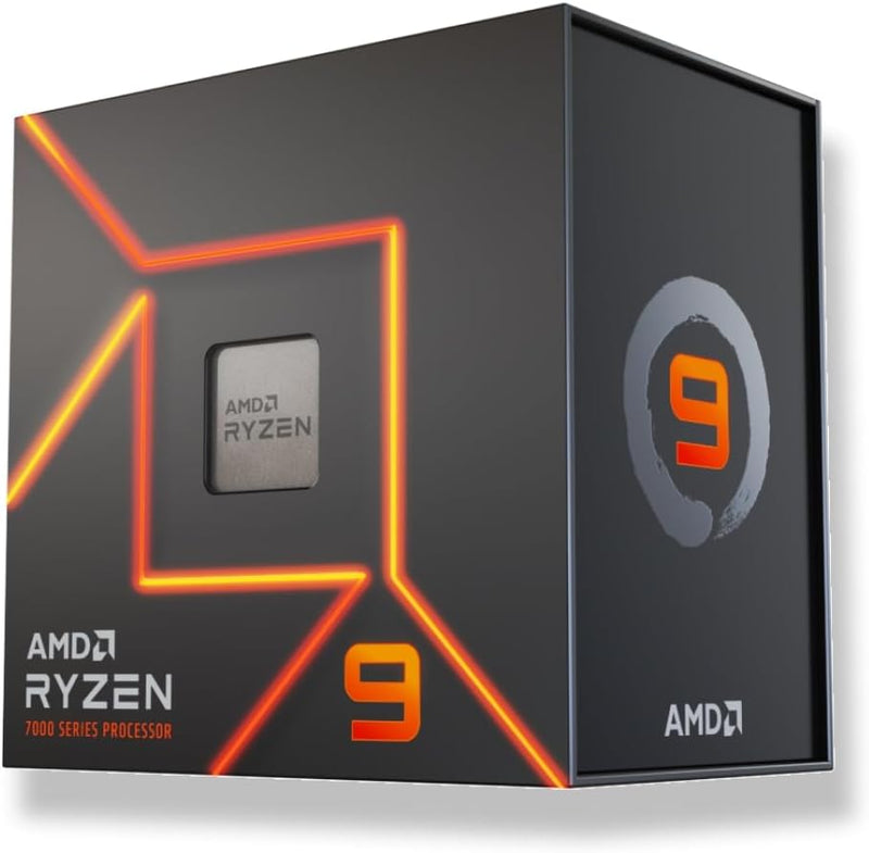 AMD Ryzen 9 7950X Prozessor (intergrierte Radeon Grafik,16 Kerne/32Threads, 170W TDP, AM5 Sockel, 80