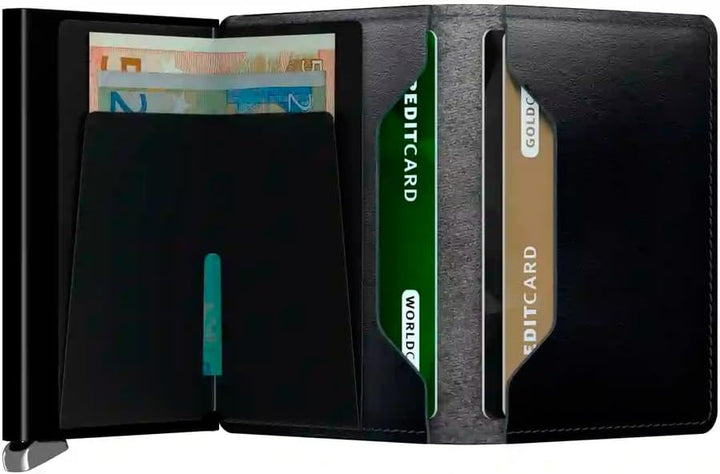 Secrid Geldbörse Premium Slimwallet Dusk Teal Einheitsgrösse, Teal Einheitsgröße