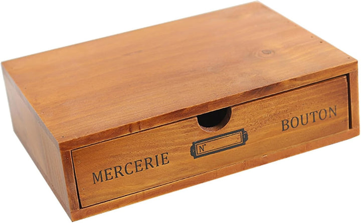 Vintage Holzkiste, Schublade, Schreibtisch-Aufbewahrung, Holz-Tischaufbewahrungsbox, Holz-Einzelschu