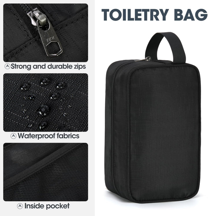 Faltbare Reisetasche 65L 80L 100L Grosse Leichte Sporttasche mit Schuhfach für Herren Damen Weekende