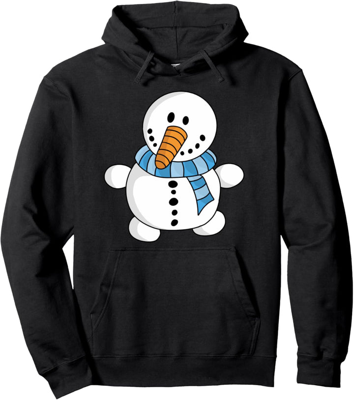 Lustiger Schneemann Kostüm Winter Pullover Hoodie