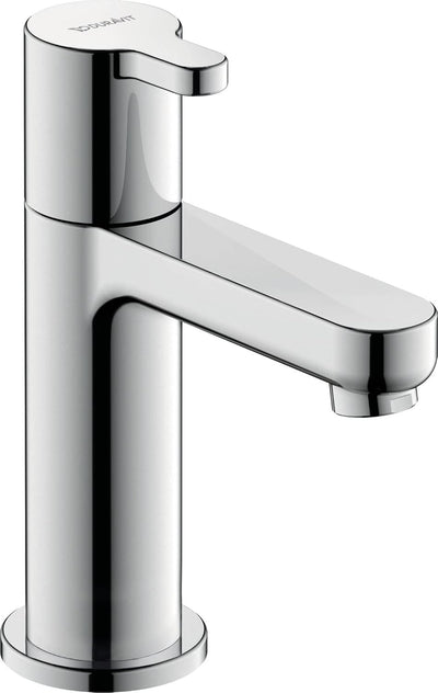 Duravit B.2 Standventil (Auslauf Höhe 89 mm), Kaltwasser Waschtischarmatur, Kaltwasserhahn Bad, Kalt