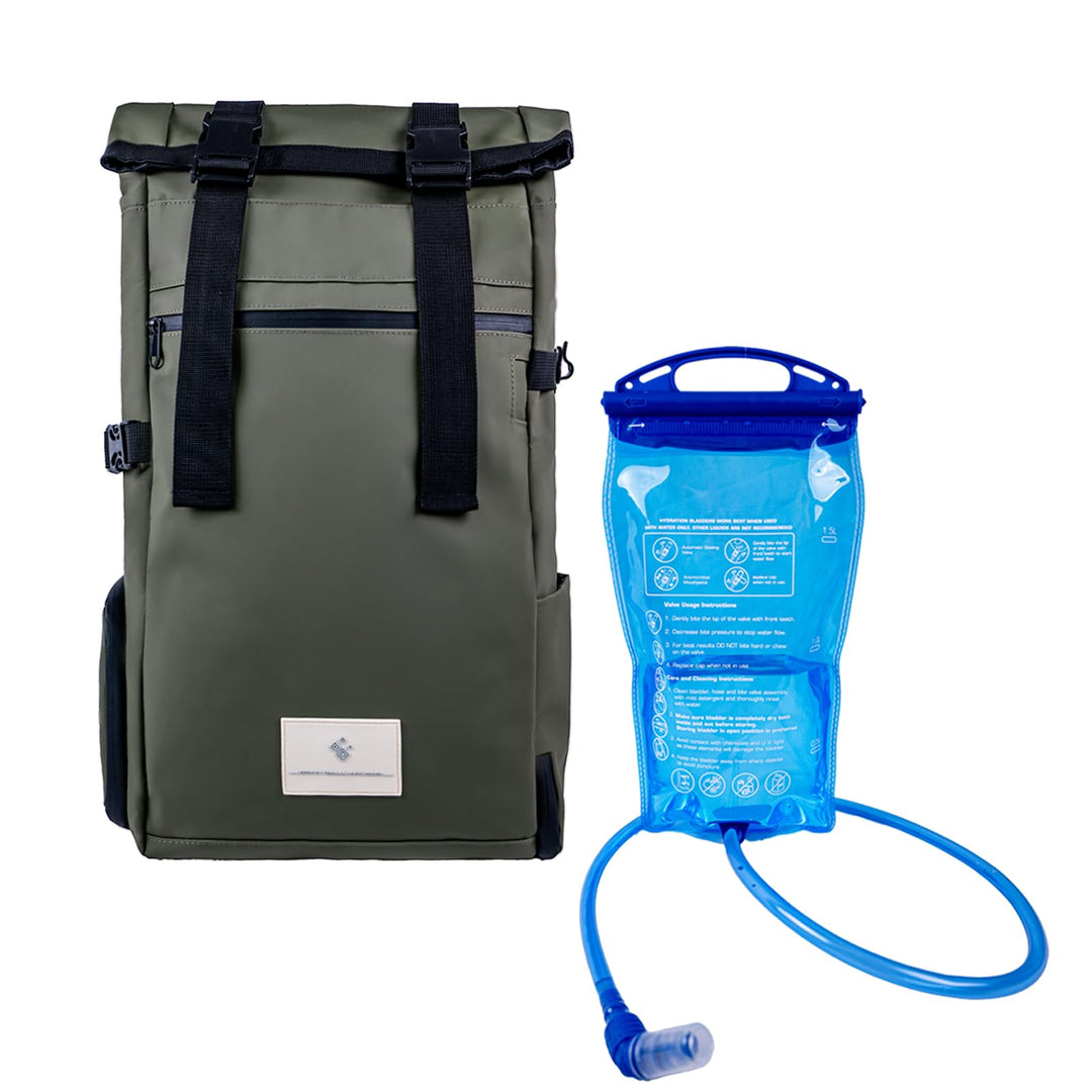 Kamerarucksack wasserdicht mit Trinksystem | Modularer Fotorucksack für Stativ | Schneller Kamera-Zu