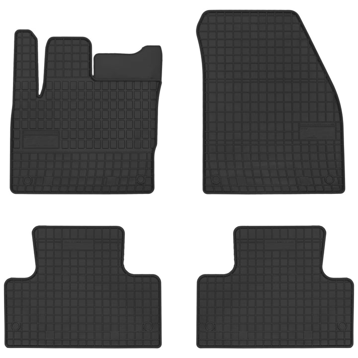 SMK Gummimatten auto fussmatten Satz für Land Rover Range Rover Evoque I 2011-2018 Erleben Sie einen