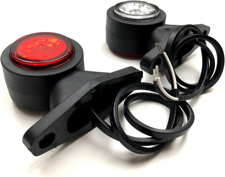 Anhängerbeleuchtung LED Rückleuchten und Umrissleuchten 13 pol Kabelsatz 7 m Set