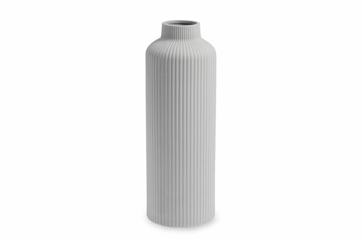 ÅDALA Light Grey Ceramic vase