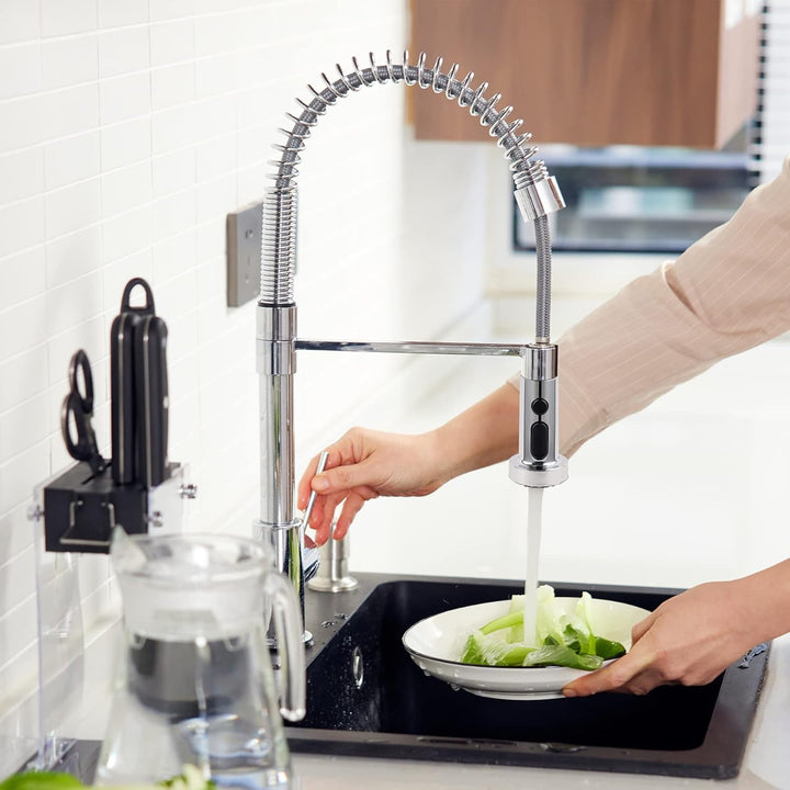 3 Modi Wasserhahn Aufsatz Pull out Brausekopf Küchenarmatur Geschirrbrause Handbrause Wassersparer f
