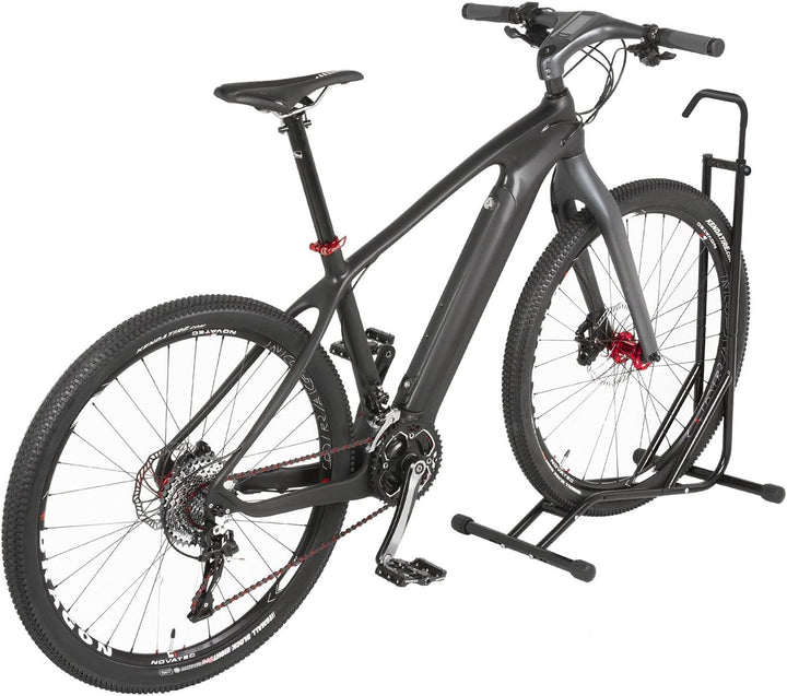 2 in 1 vertikaler + horizontaler Fahrradständer, Parkständer, Abstellständer 12-29 Zoll, für Reifenb