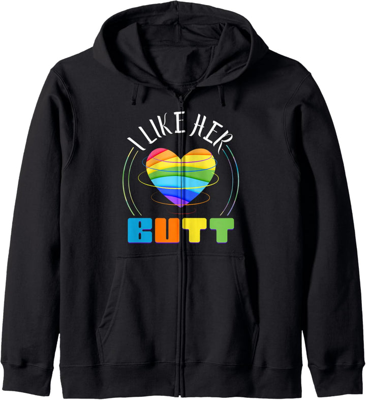 Regenbogen Lesbe Gay Pride LGBTQ Geschenk Lustiges LGBT Kapuzenjacke