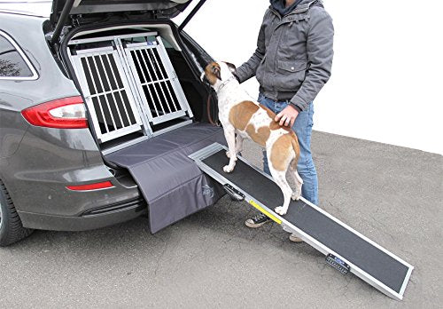 Auto-Hunderampe aus Aluminium (L (36 x 183cm)), L (36 x 183cm)